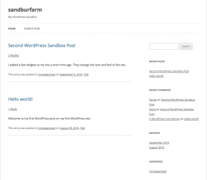 2012 theme screenshot