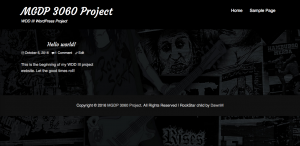 Original Rock Star Child Theme Home Page