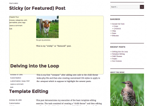 failed php loop and css attempt in 2016 theme